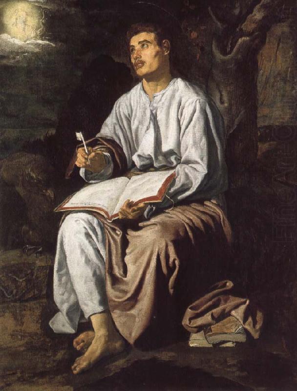 Saint john the Evangelist on the Island of Patmos, Diego Velazquez